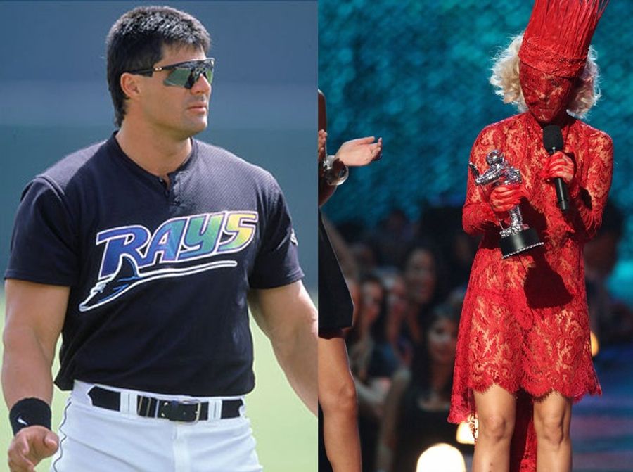 Jose Canseco Tweets Obsession With Lady Gaga, But He Spurned Madonna, So...