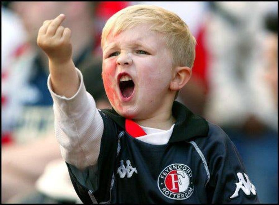 The Constitution Gives You The Right To Flip Off Rival Fans