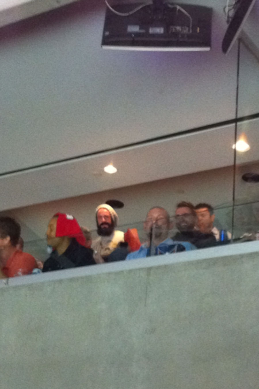 Some Drunk Giants Players Got Into It With Drunk Capitals Fans At A Hockey Game