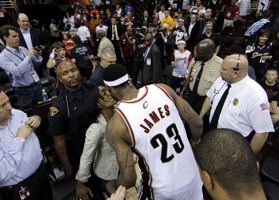 If You Think LeBron James Quit On The Cavs In Last Year's Playoffs, LeBron James Thinks You're "Corny"