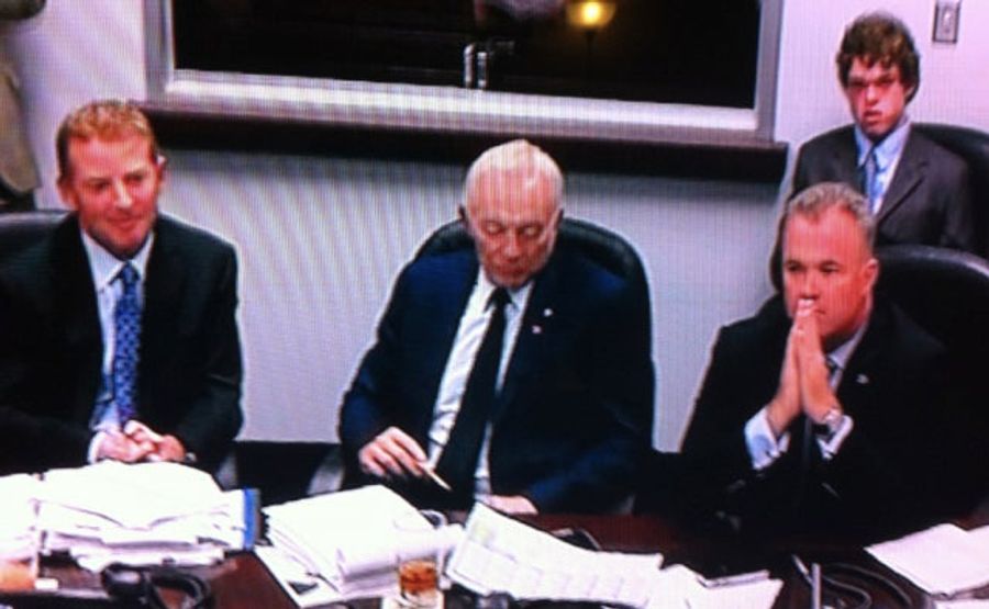 This Is Exactly What You'd Expect Jerry Jones's "War Room" To Look Like, Isn't It?
