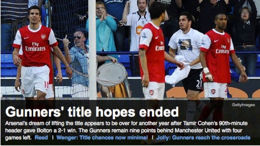 Here&#39;s An Unintentionally Splendid Moment In Soccer-Match Photography