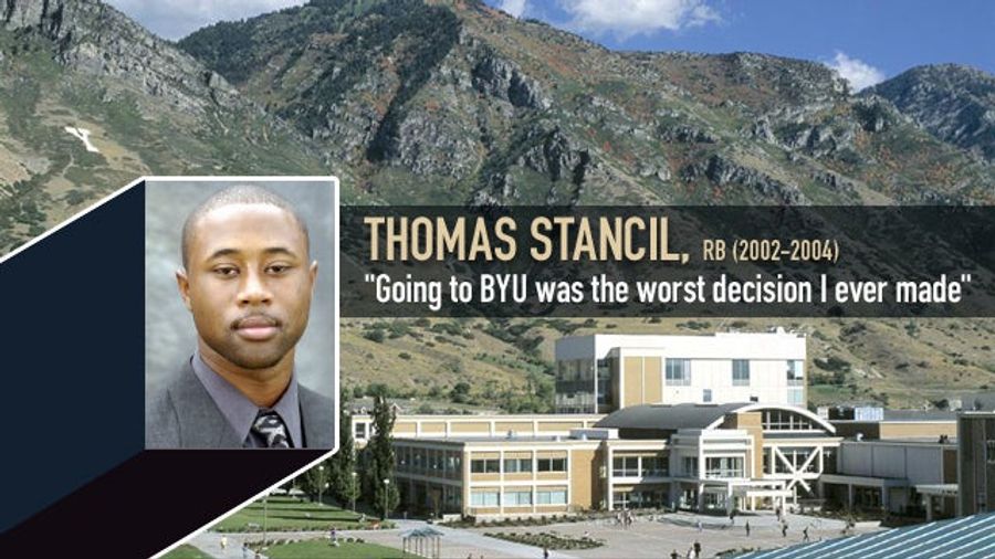 In His Own Words: Thomas Stancil, Running Back (2002-03)