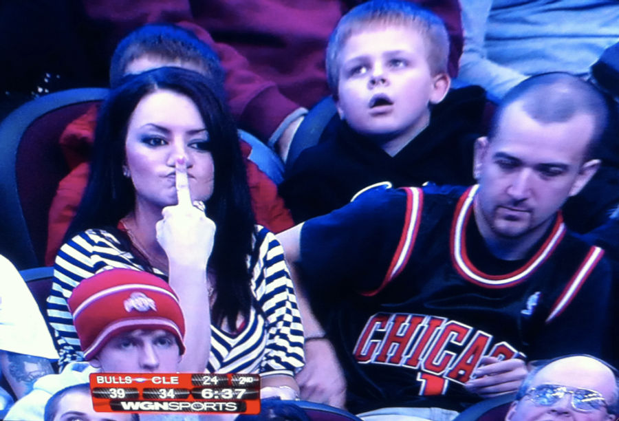 Even The Top Seed In The Playoffs Isn't Good Enough For This Expressive Bulls Fan