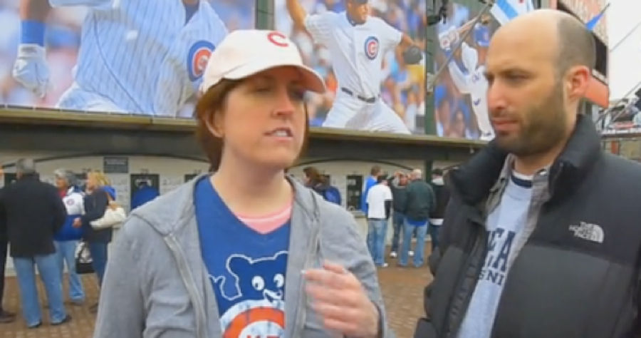 Cubs Fan* Who Slept On A Bar Floor Says She Likes Hot Guys Who Are Up For Anything