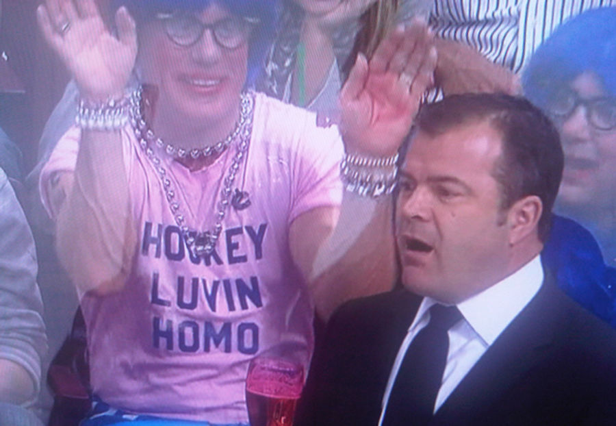 It Took A Self-Proclaimed &quot;Hockey Luvin Homo&quot; To Make A Canucks-Kings Game Noteworthy