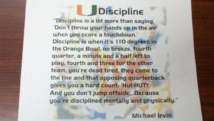 Michael Irvin Wants To Restore 80s-Style Discipline To Miami Football