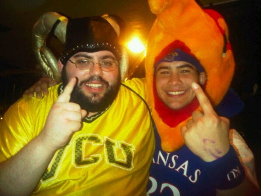 The Weeping Kansas Jayhawk, In Happier Times