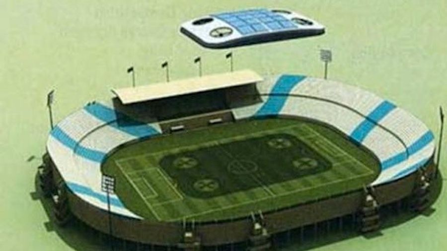 Qataris Develop Artificial Cloud To Keep Pitch Cool During World Cup