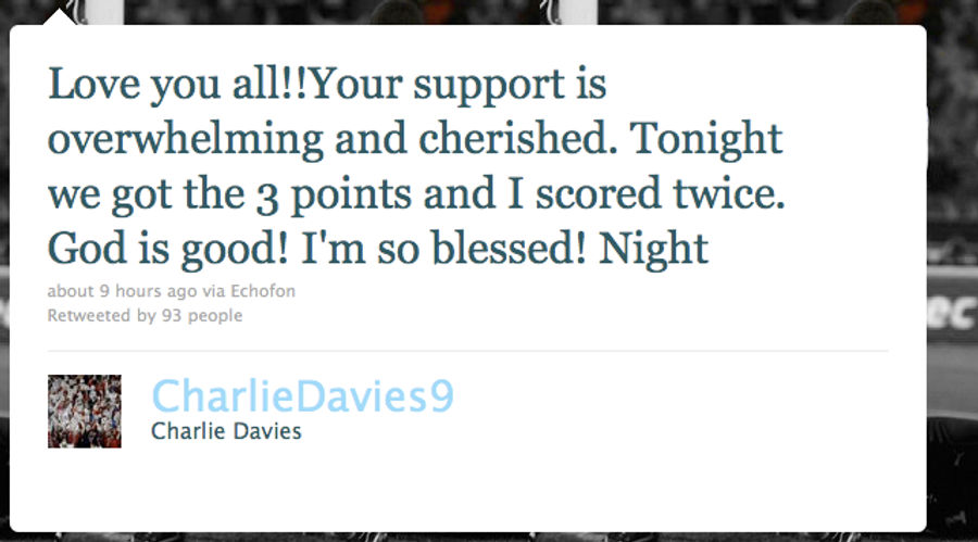 Charlie Davies Returns To Soccer With A Two-Goal Game For D.C. United