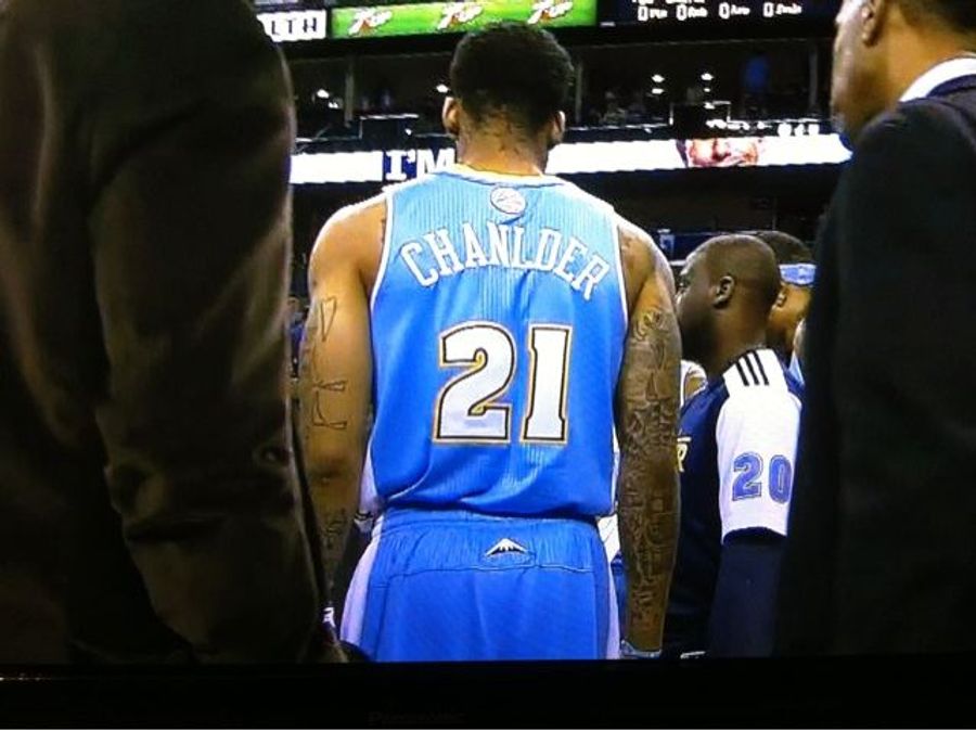 Wilson Chandler Is Making A (Misspelled) Name For Himself