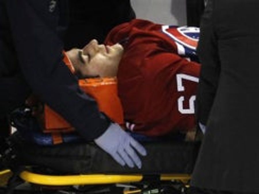 Max Pacioretty Was Seriously Injured In Last Night&#39;s Zdeno Chara Hit