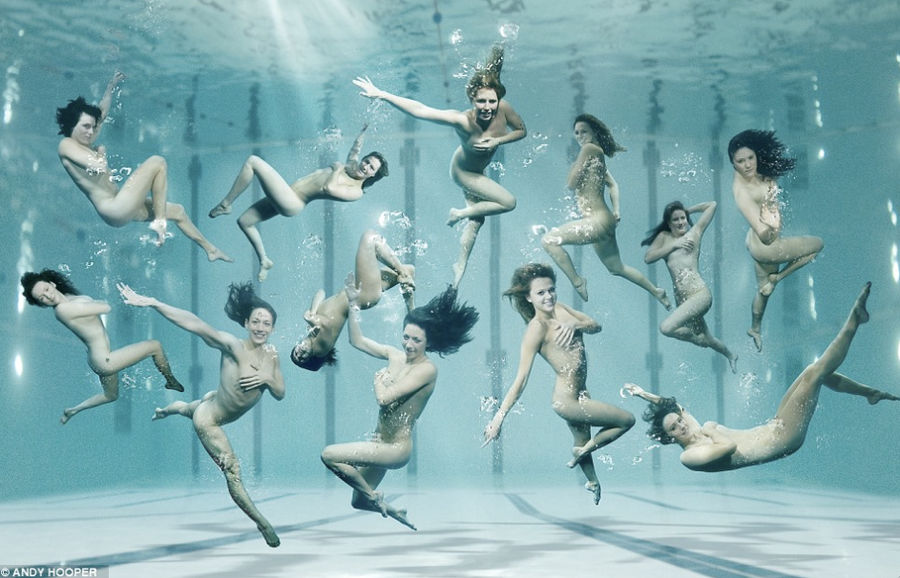 British Olympic Hopefuls Strip For Cash