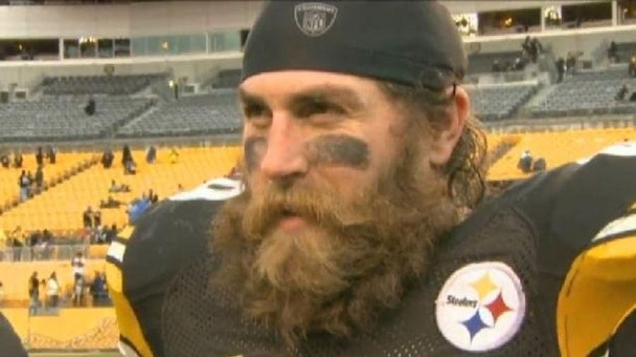 Pittsburgh's Brett Keisel Will Shear His Neptunian Beard For Charity