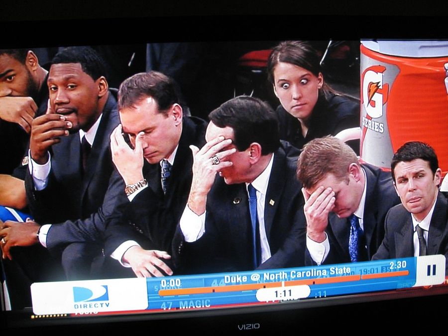 The Duke Bench Is Sad, Possibly Possessed