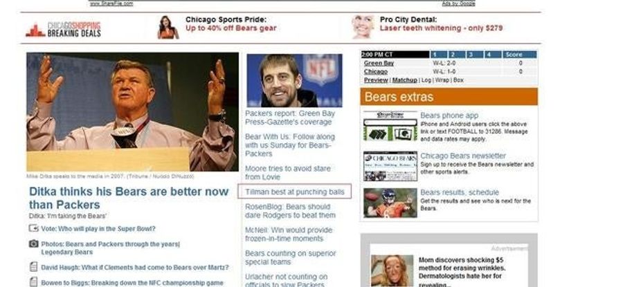 Charles Tillman, Esteemed "Ball-Puncher"