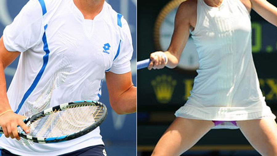 There Are Photos For Sale Of Tennis Pros Getting A Lap Dance, Menstruating
