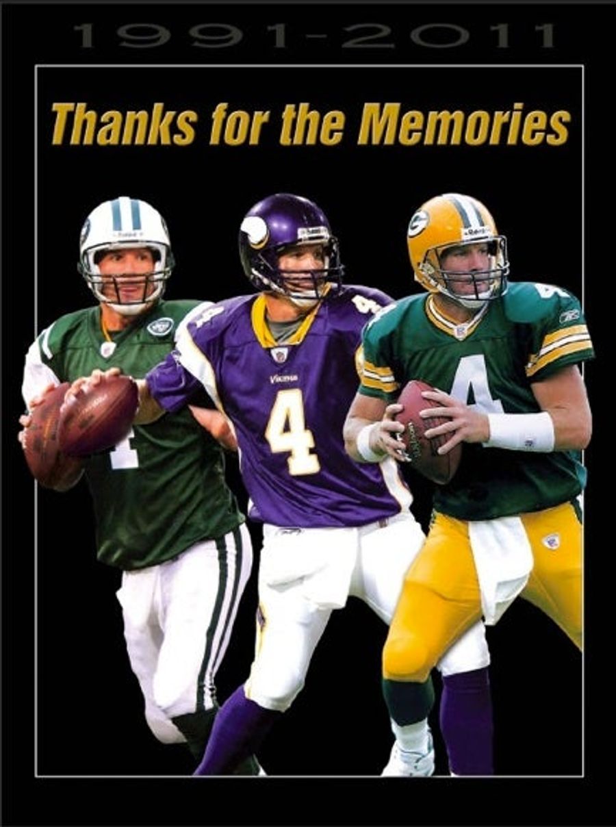 Favre's Retirement Is Real This Time, Because He's Already Selling Memorabilia