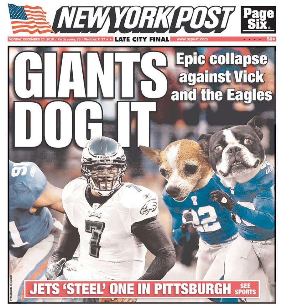 Weekend Winner: Philly, Now Better Than New York At Everything, Including Dog-Pun Headlines