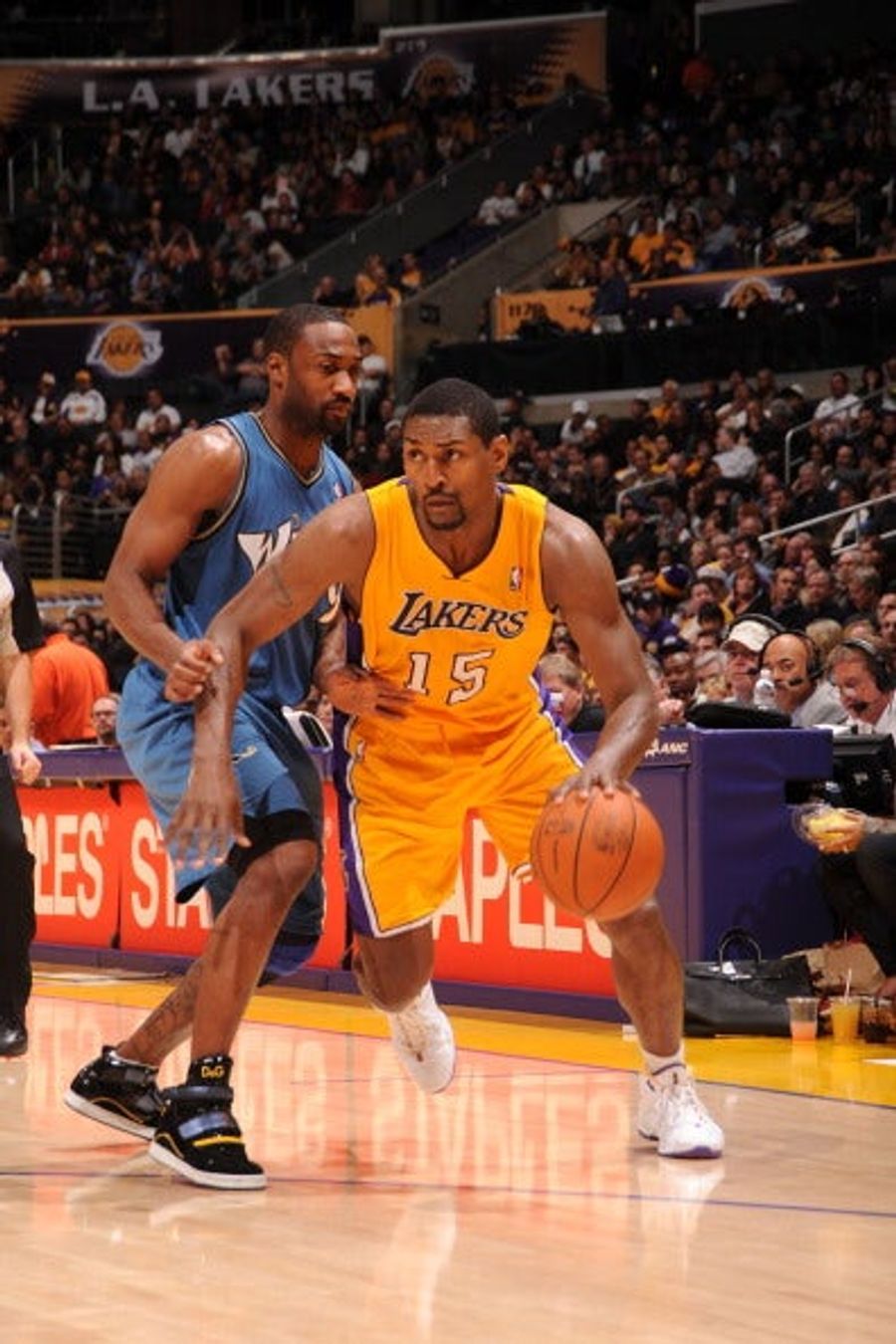 Gilbert Arenas Wore Dolce & Gabbana High Tops Last Night