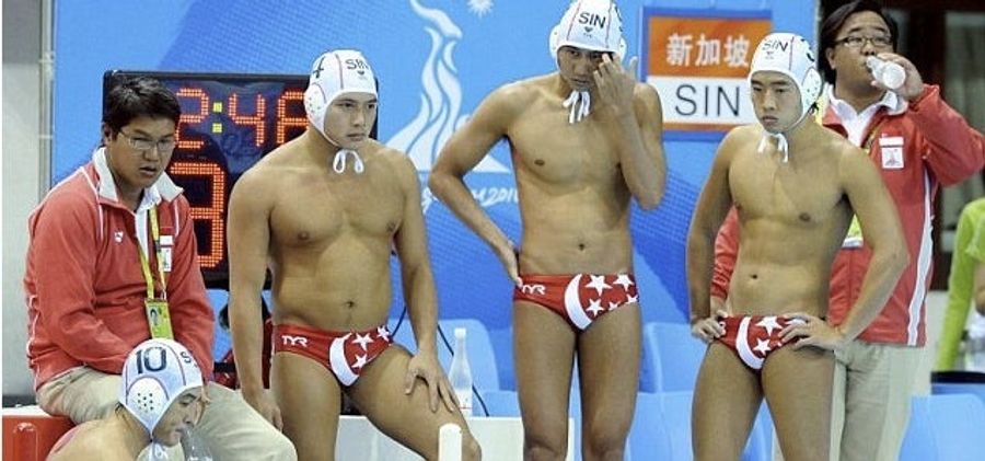 And Now A Cavalcade Of Dick Puns Related To A Singapore Water Polo Team's Swimsuits