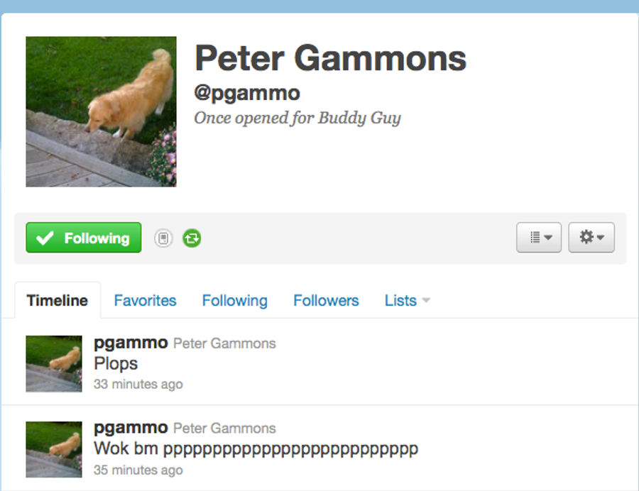 Peter Gammons Either Going Insane Or Had His Twitter Hacked