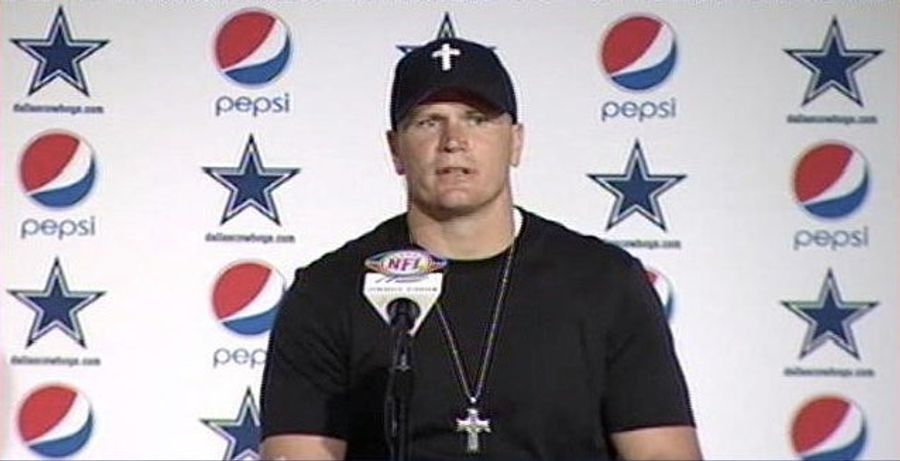 The Major Iconography Of The NFL, In One Image: Cowboys, Pepsi, Jesus