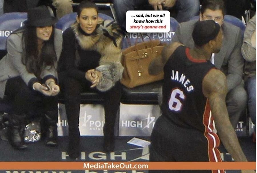 LeBron James Admonishes Media Take Out For Kim Kardashian Rumor
