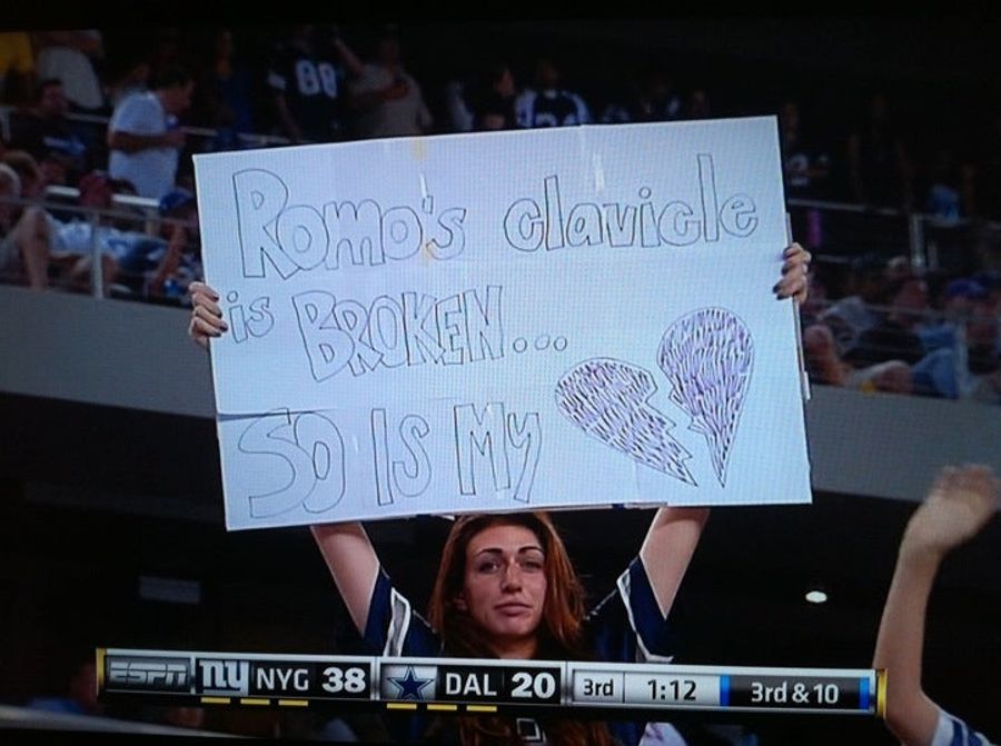 Tony Romo Is Probably Done For The Season