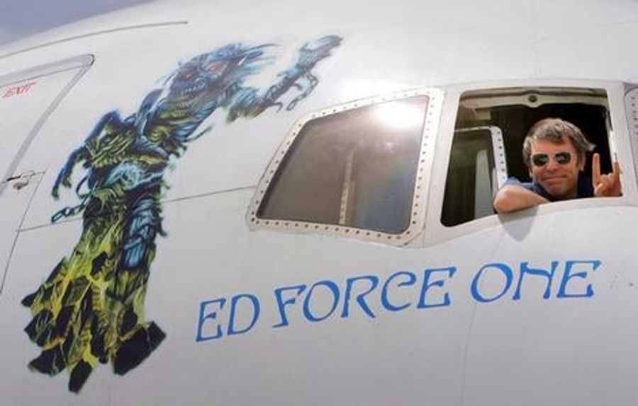 Most Metal Pilot Of All Time Flies Soccer Team To Italy