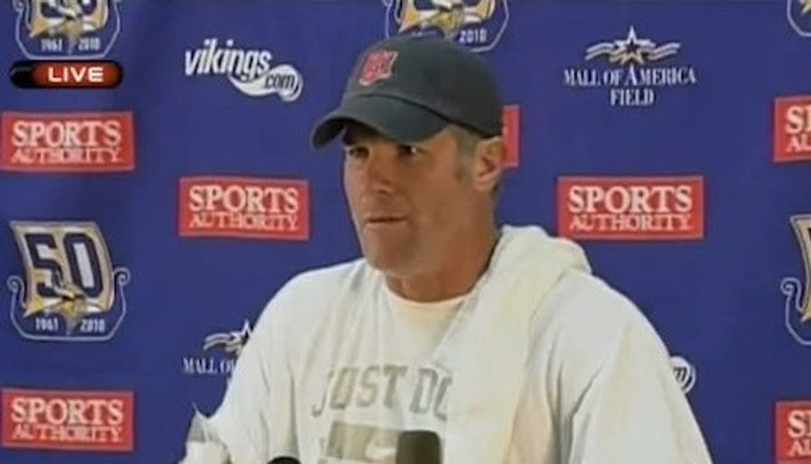 Last Night's Winner: The Reporter Who Asked Brett Favre About His Wang