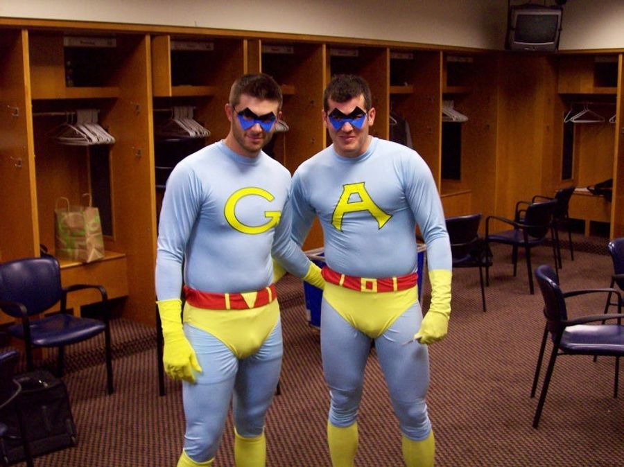 The Twins Joined The "Humiliating Rookie Costume" Parade