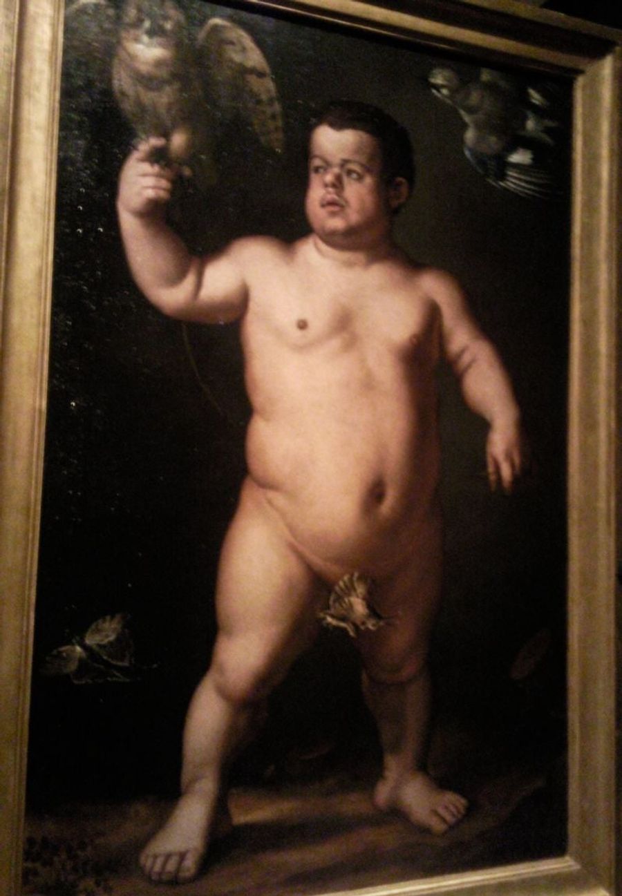 Formerly Censored Dwarf Painting Restored To Full Nudity
