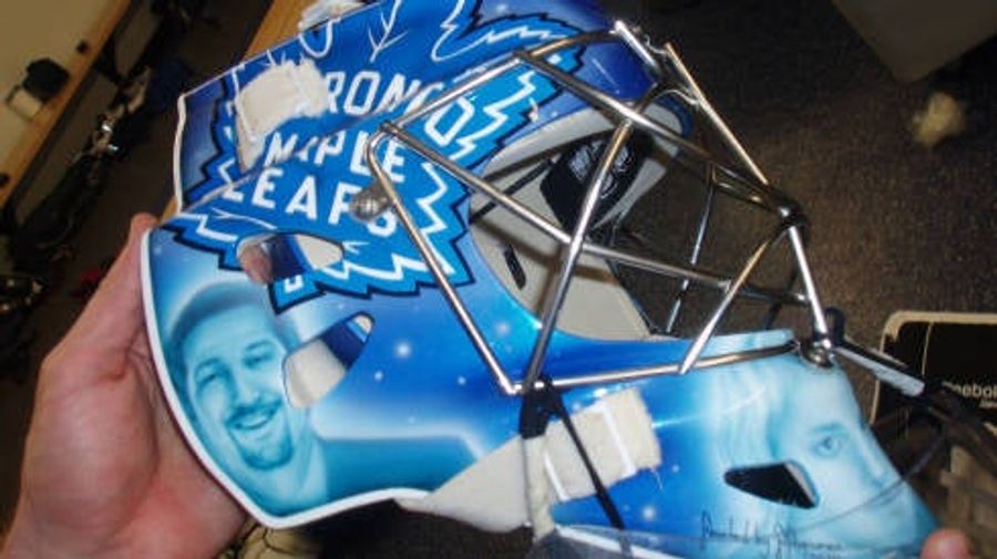 Hockey Agent Gets 10 Percent Of His Client's Goalie Mask