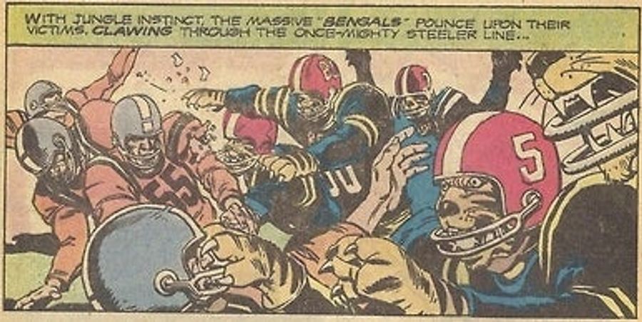 Bengals Turn Into Actual Tigers After Satanic Pact, Maul Steelers. Yeah.