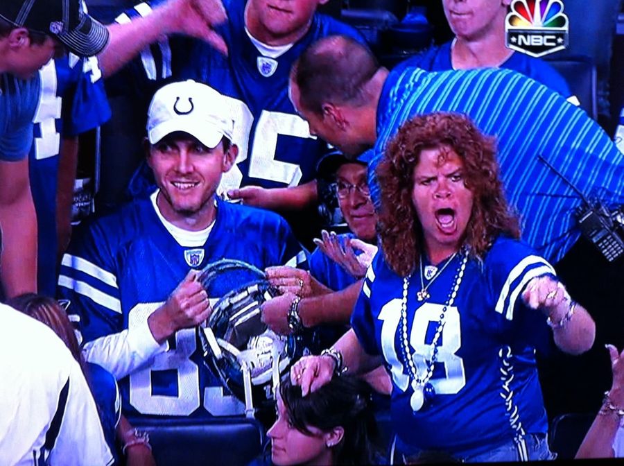 Do Not Make Eye Contact With Colts Fans; It Only Angers Them