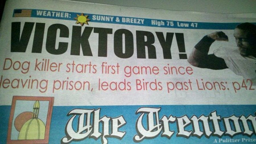 Embracing The Dog Killer: Michael Vick Is The Best Football Player In The Universe Ever