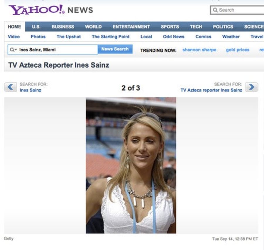 A Gallery Of Ines Sainz Galleries
