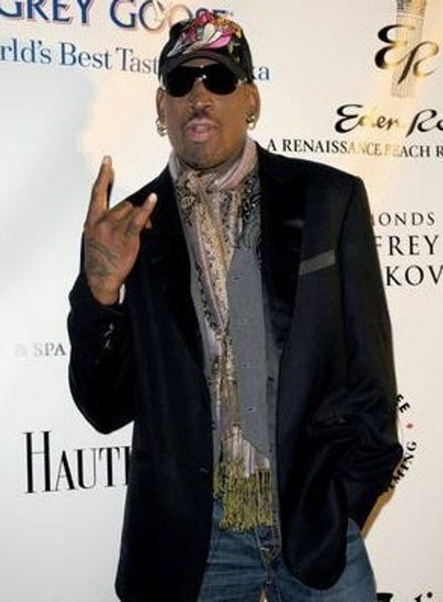 Dennis Rodman Broadcasts Sexcapades To Entire Hotel