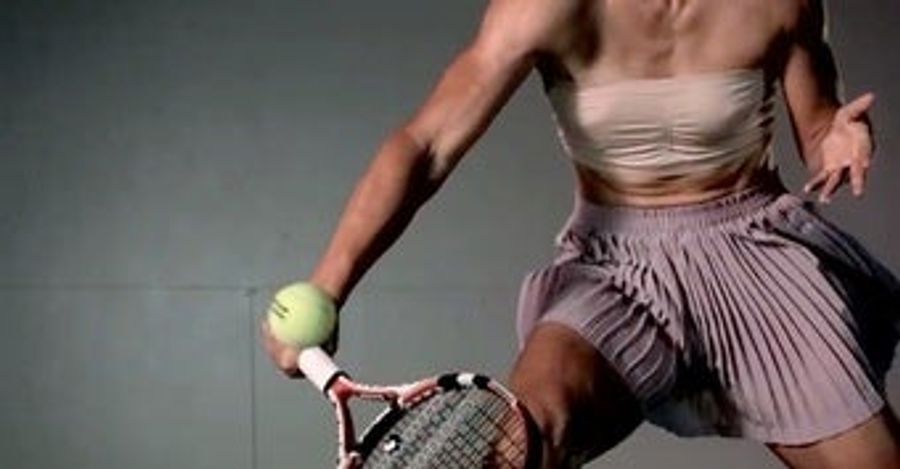 Care To See What A Female Tennis Player&#39;s Musculature Looks Like In Slow-Motion?