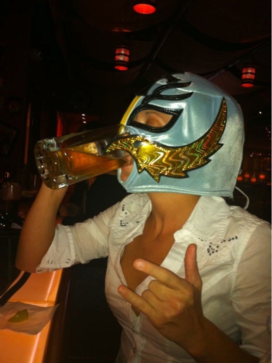 If Sideline Princess Is Already Taken, Jenn Brown's Friend Has A Promising Career As An Alcoholic Luchadora