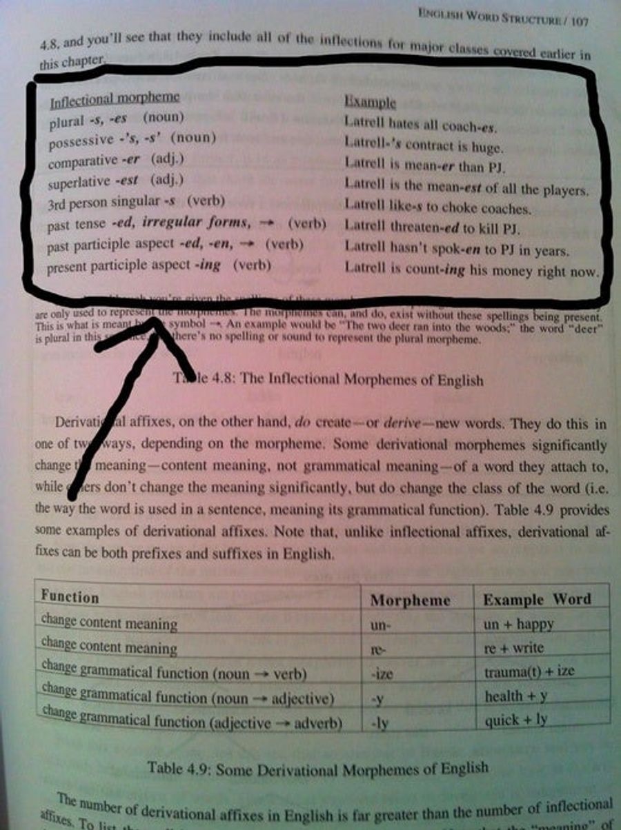 Learn Linguistics The Latrell Sprewell Way