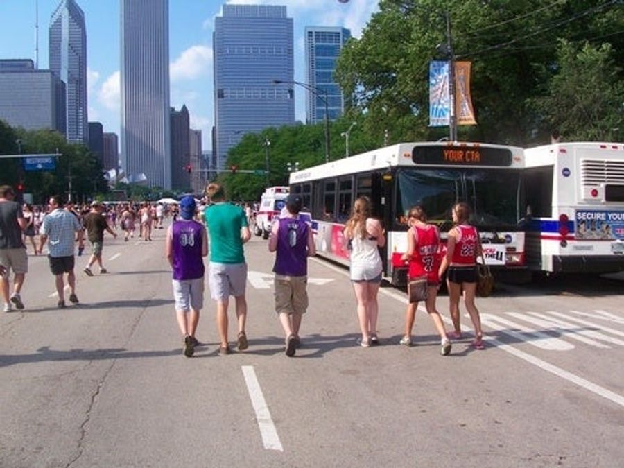 Look At These Fucking Hoopsters At Lollapalooza