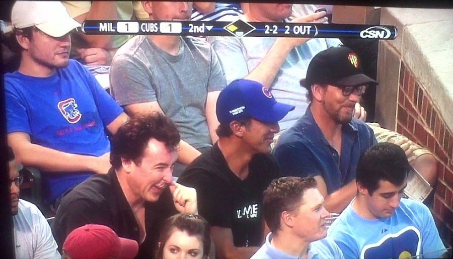 John Cusack, Chris Chelios and Eddie Vedder Walk Into A Ballpark...