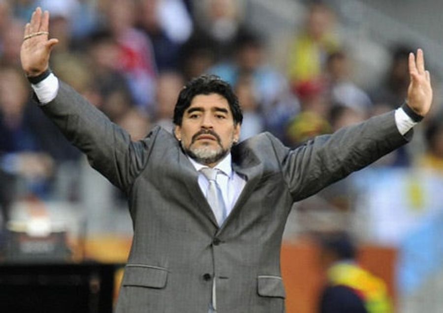 A Short Video Tribute To Diego Maradona, The Manager