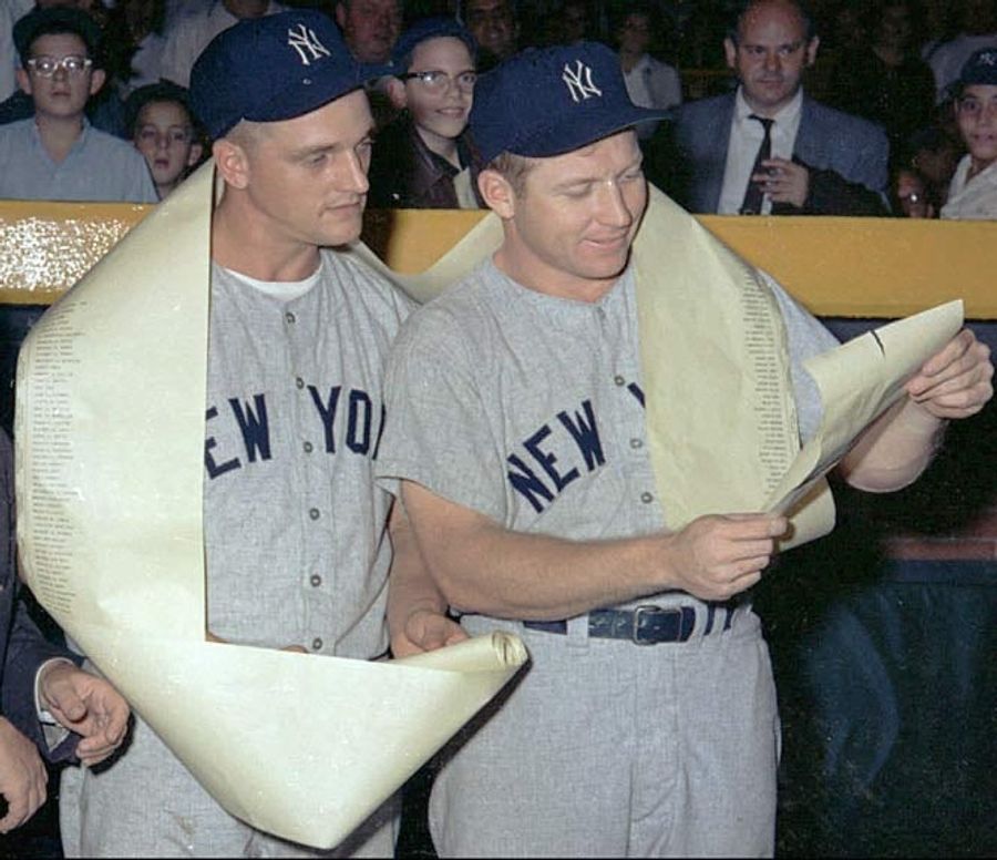 Mantle, Maris Didn&#39;t Have As Good A &#39;61 As We Thought