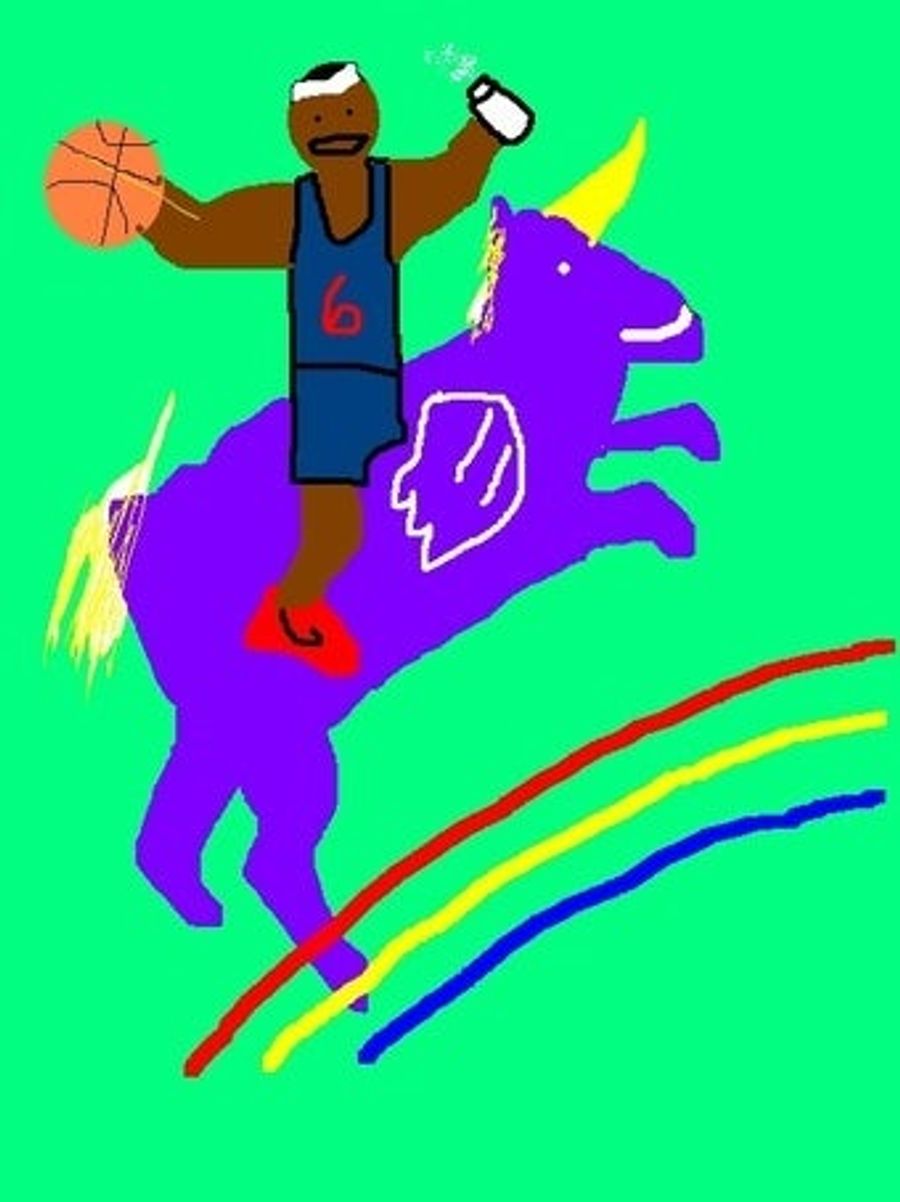 БЛЯТЬ! LEBRON TO KNICKS, SAYS...CAPITALISM
