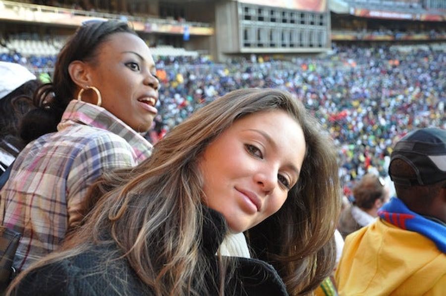 A Beauty In Joburg: Watching Slovenia-USA With The Ladies Of The Miss World Pageant