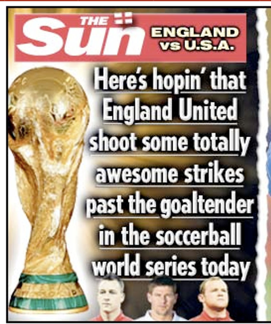 Those Cheeky Brits Are Having A Laugh At Our Expense
