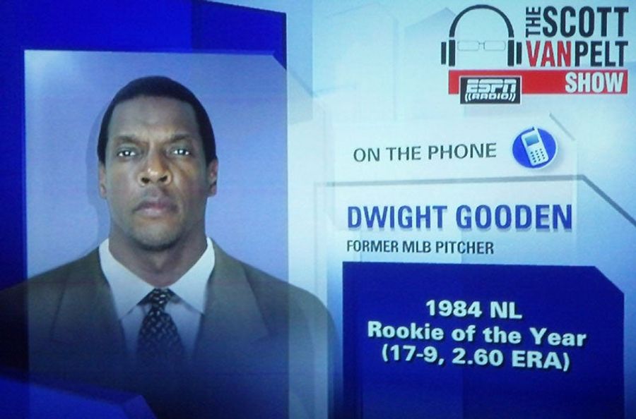 Did ESPN Photoshop Dwight Gooden's Mug Shot On To A Suit?